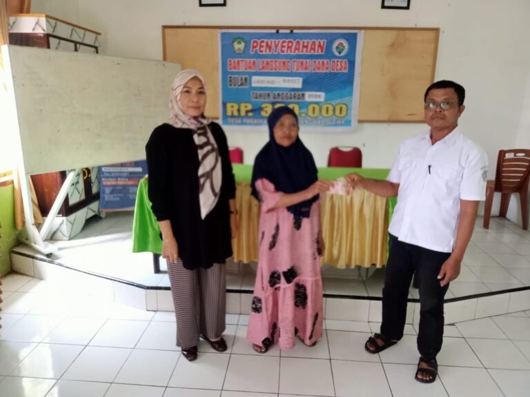 Penyaluran BLT Dana Desa Triwulan Pertama Tahun 2026 di Desa Paraikatte